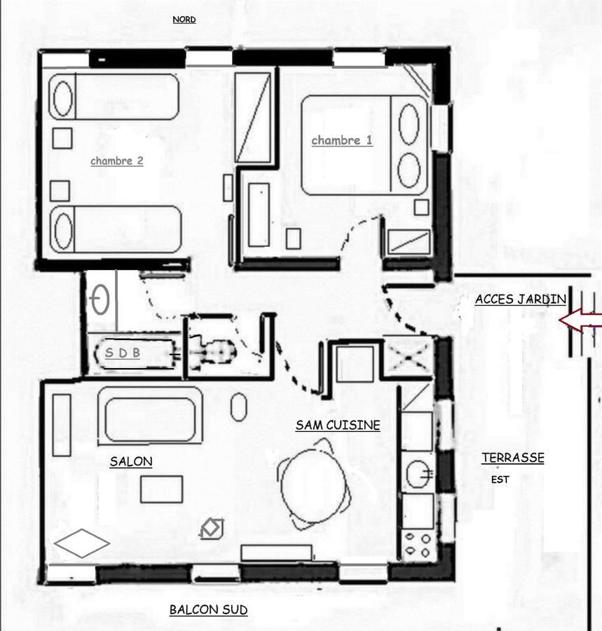 "Chalet Les Aravis" Chalet Et Appartements Le Grand-Bornand Exteriör bild