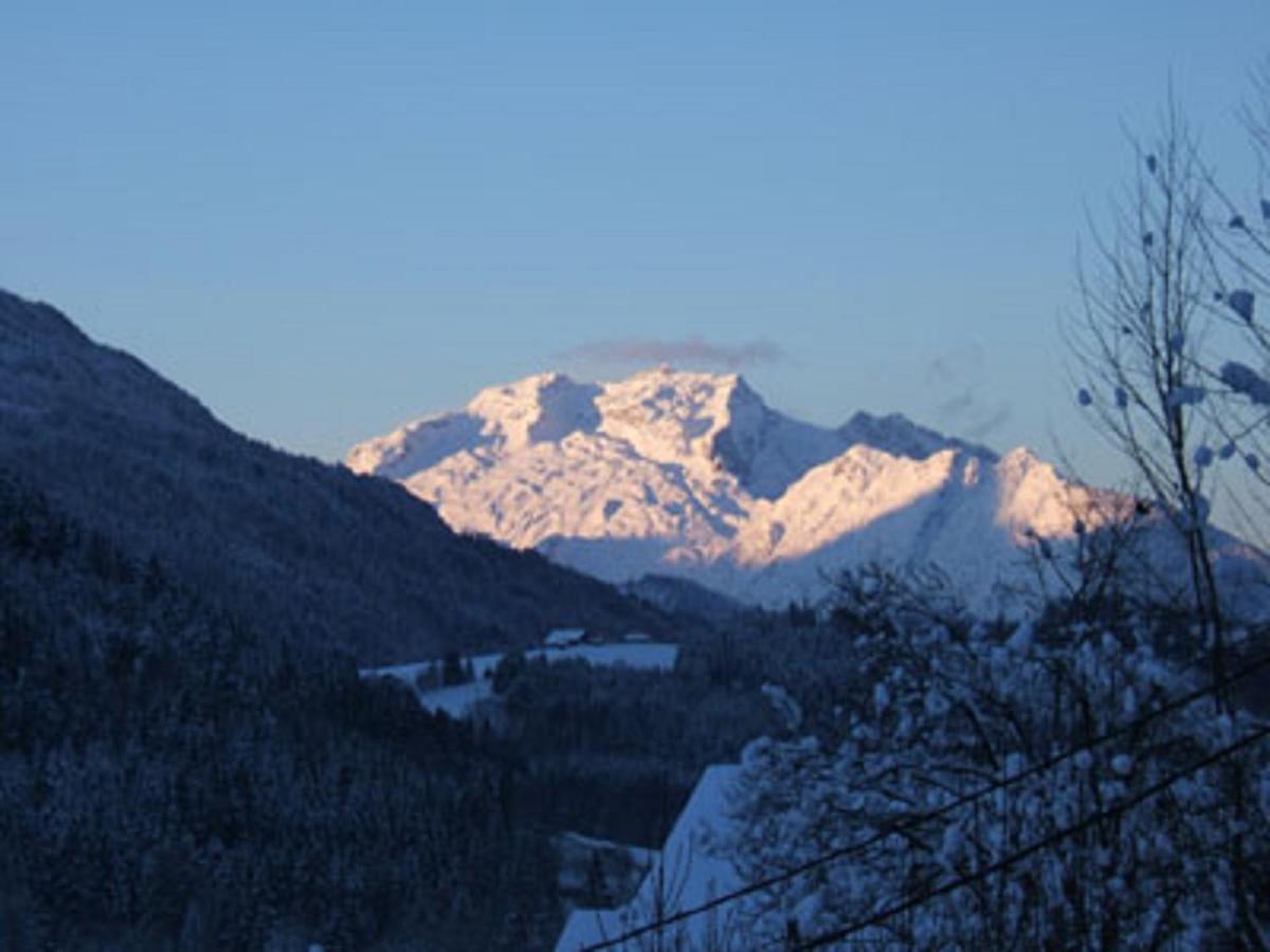 "Chalet Les Aravis" Chalet Et Appartements Le Grand-Bornand Exteriör bild