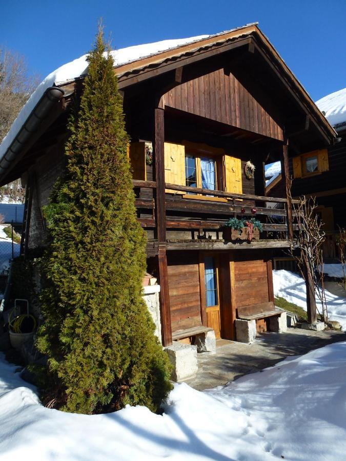 "Chalet Les Aravis" Chalet Et Appartements Le Grand-Bornand Exteriör bild